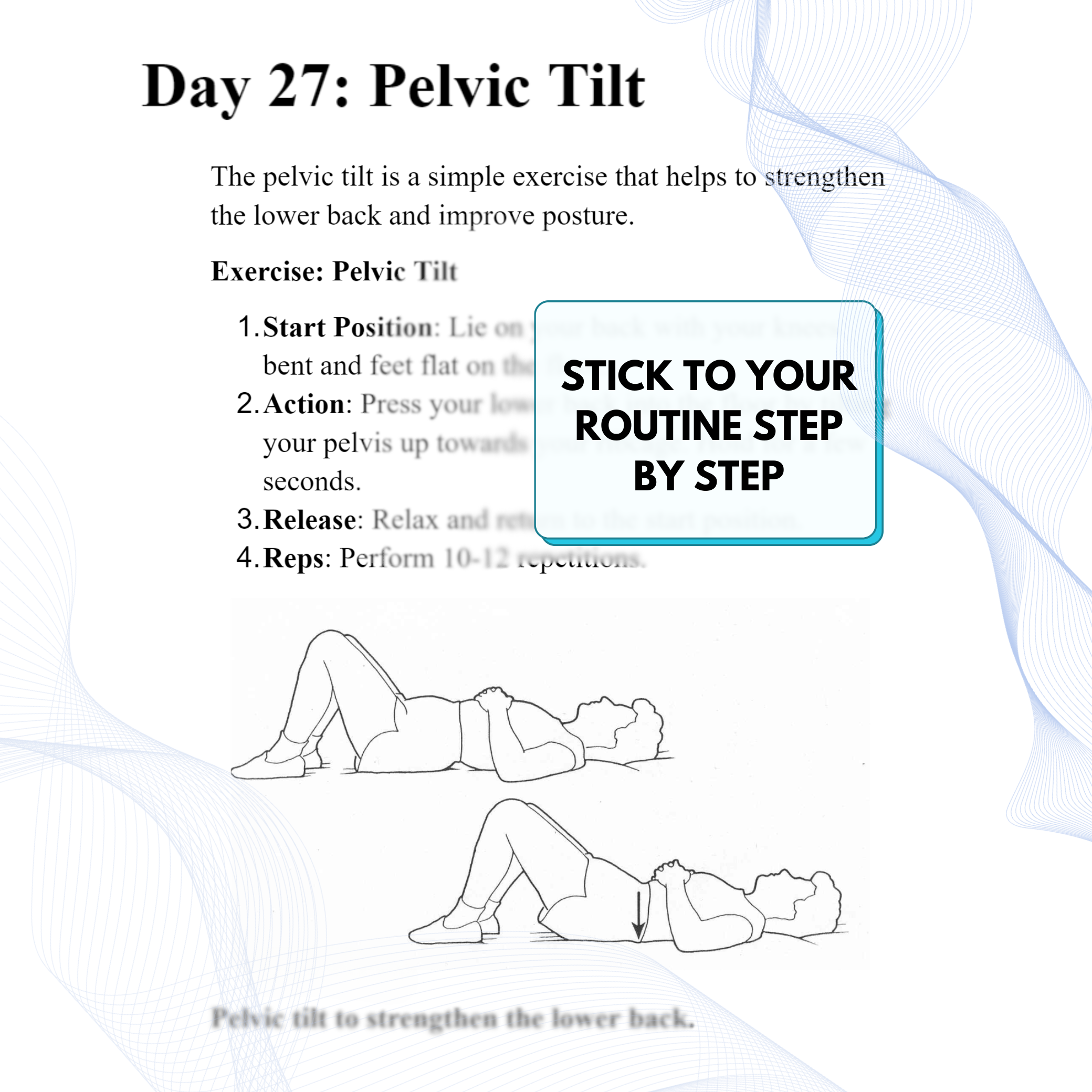 30 Days to Better Posture: A Daily Stretching and Routine Guide